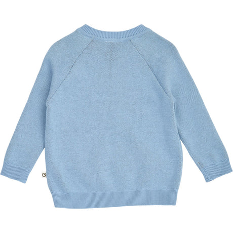 Müsli Soft Blue Storybook Knit Jacquard Sweater Baby