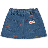Konges Sløjd Ma Grande Cerise Denim Magot Printed Skirt Gots