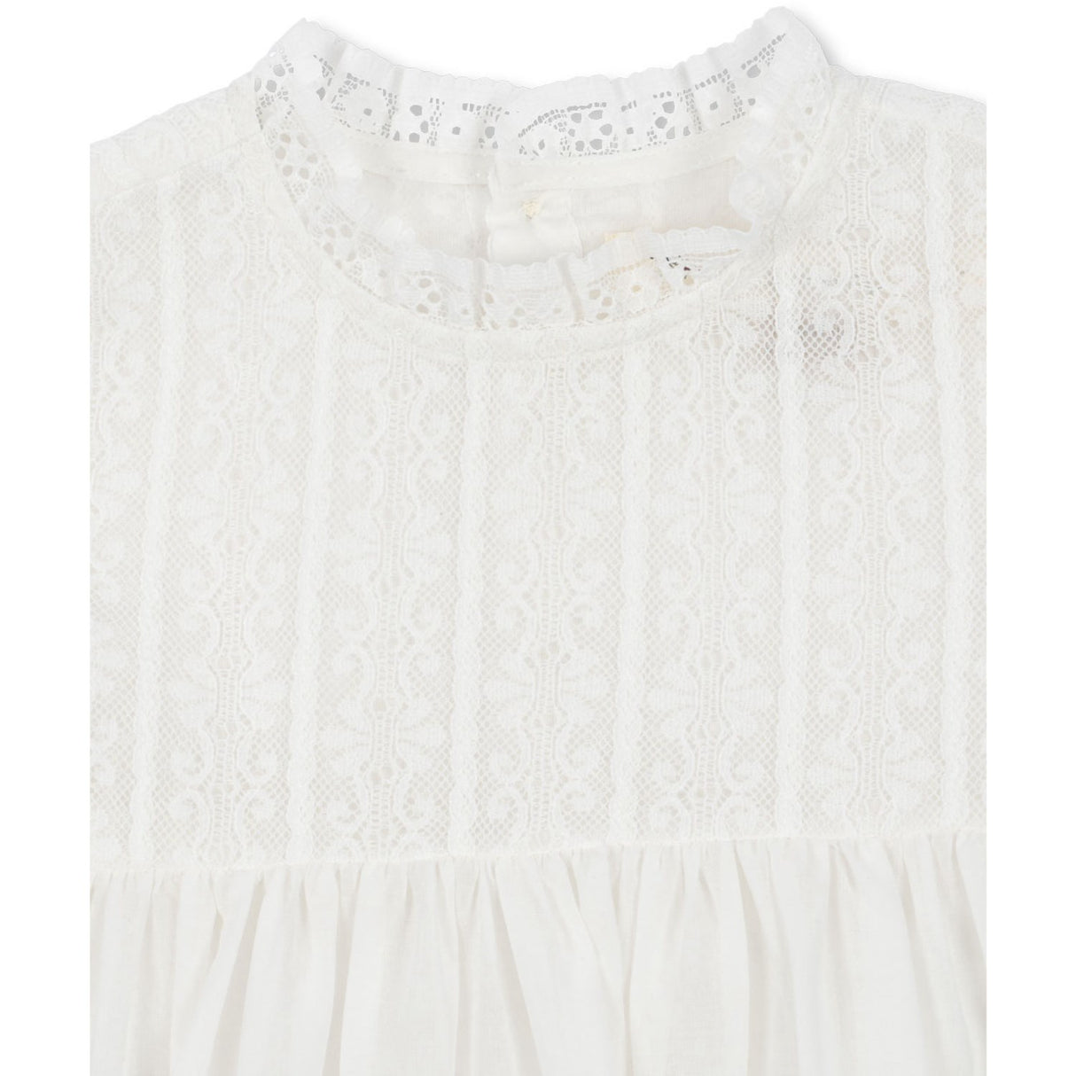 Konges Sløjd Optic White Bambina Dress Gots