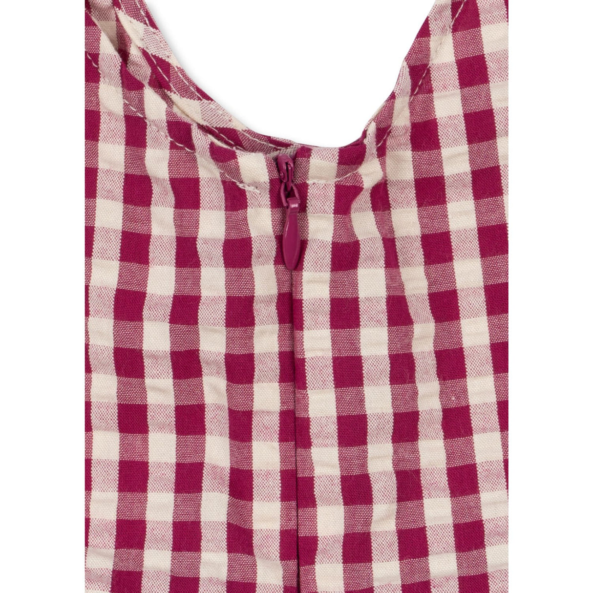 Konges Sløjd Raspberry Check Isotta Dress Gots