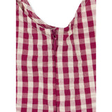 Konges Sløjd Raspberry Check Isotta Dress Gots