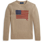 Polo Ralph Lauren Oatmeal Multi Pullover