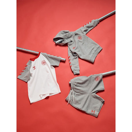 Hummel Grey Melange Jr Reg Dbu Hoodie