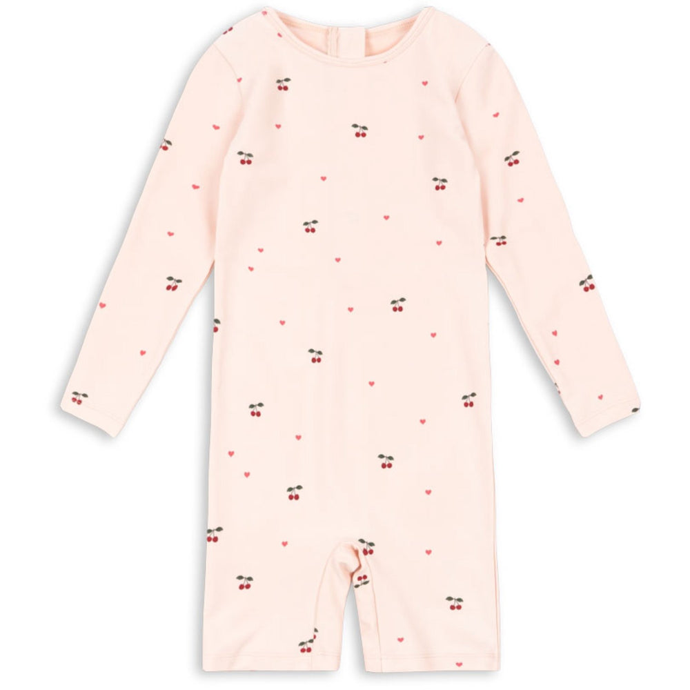 Konges Sløjd Cherry Coeur Rose Merle Swim Onesie Grs