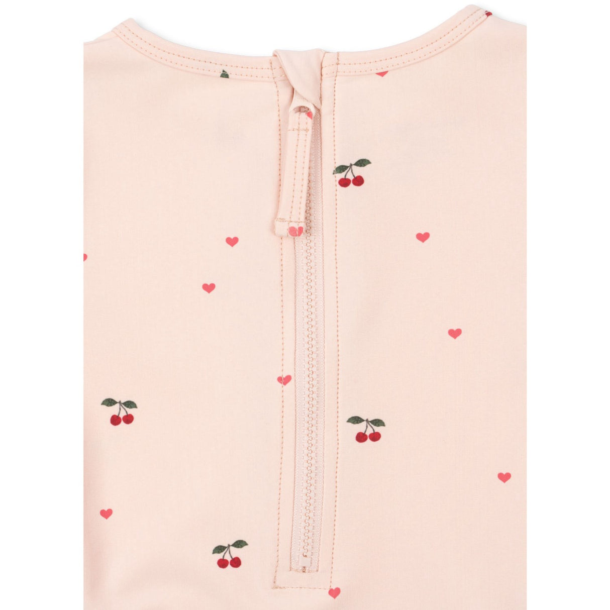 Konges Sløjd Cherry Coeur Rose Merle Ls Swimsuit Grs