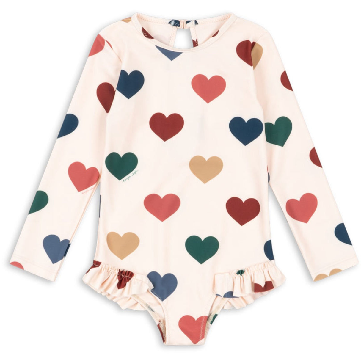 Konges Sløjd Bon Coeur Coloré Manuca Ls Swimsuit Grs