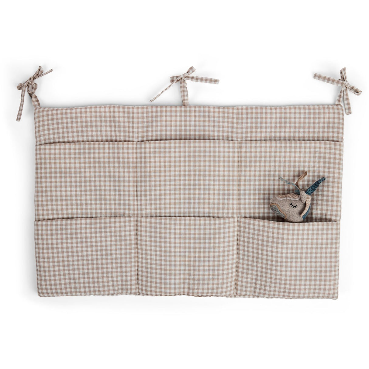 Smallstuff Delicate Nature Gingham Storage For Bed