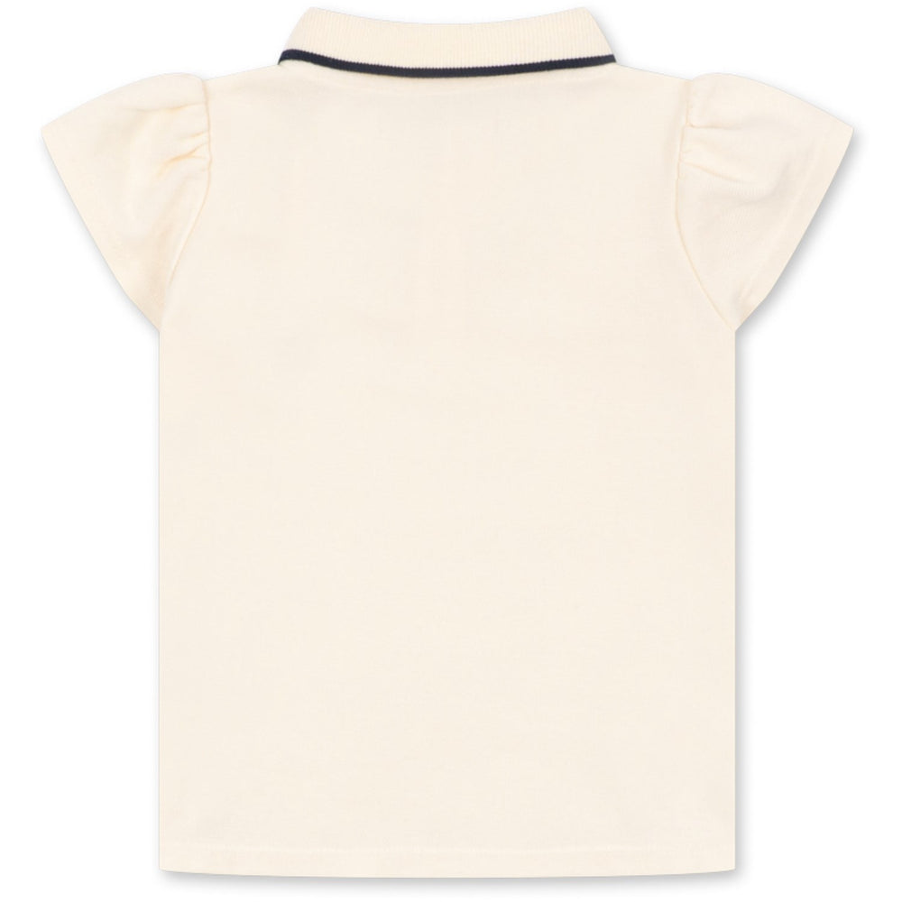 Konges Sløjd Antique White Florita Polo Shirt Ocs