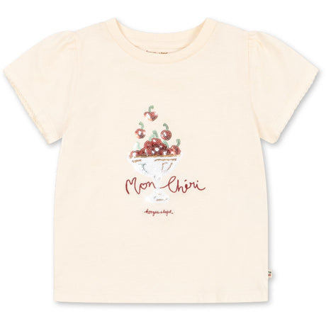 Konges Sløjd Ecru Famo Puff Tee Gots