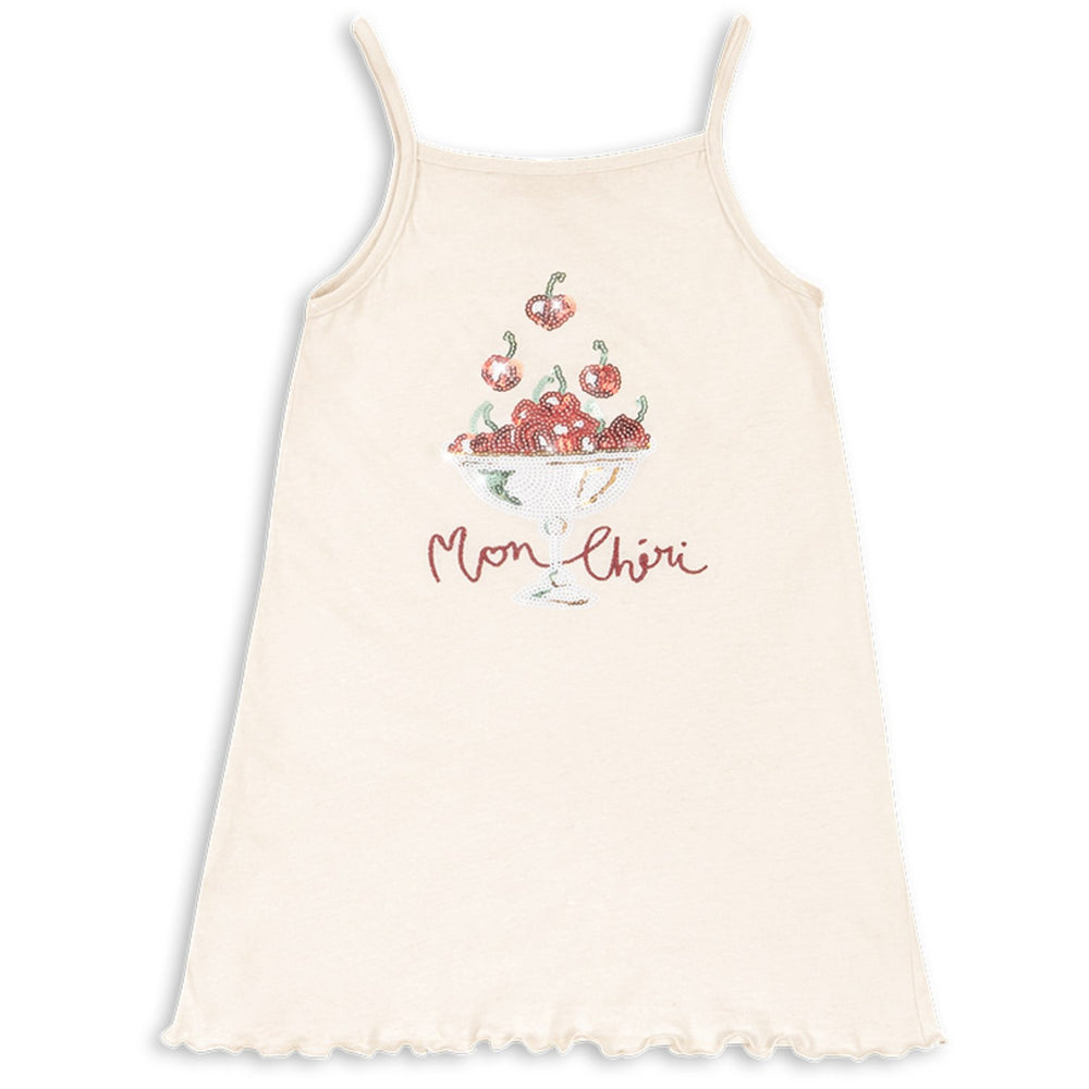 Konges Sløjd Ecru Famo Strap Dress Gots