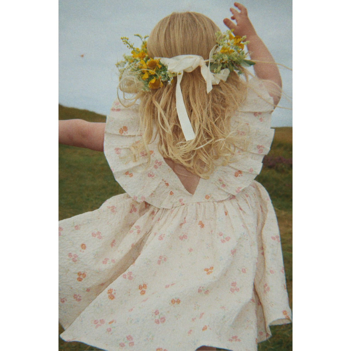 Konges Sløjd Nonoka Elin Frill Dress Gots