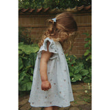 Konges Sløjd Cherry Blue Coeur Coco Dress Gots