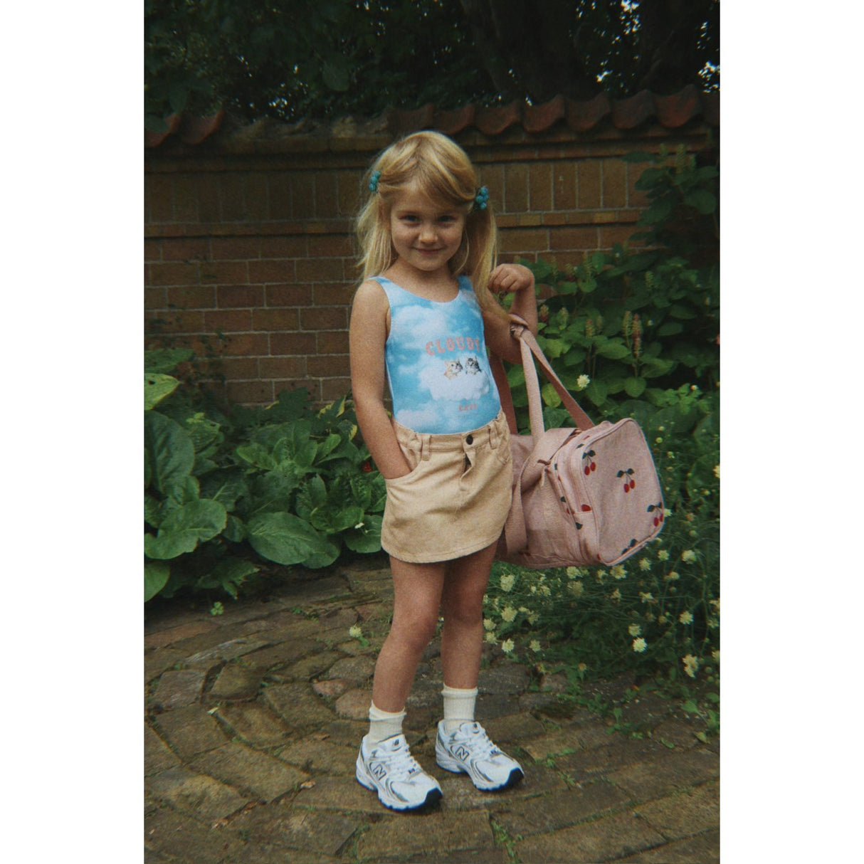 Konges Sløjd Cloudy Cats Cloudy Swimsuit Grs