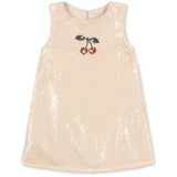 Konges Sløjd White Smoke Aries Sequin Dress Grs