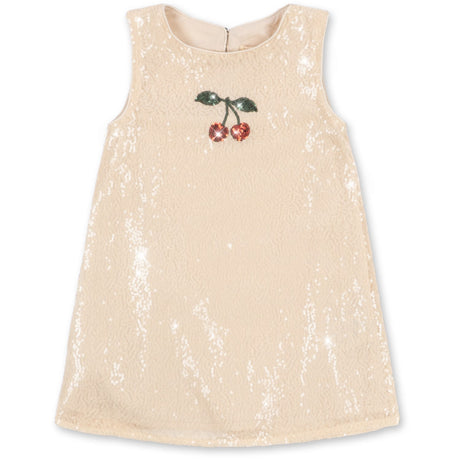 Konges Sløjd White Smoke Aries Sequin Dress Grs