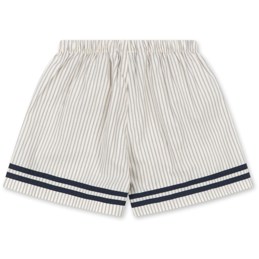 Konges Sløjd Bleu Stripe Allie Sailor Shorts Gots