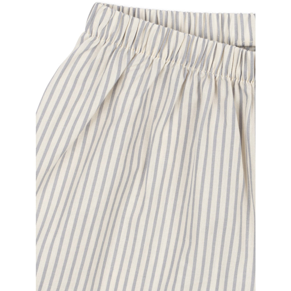 Konges Sløjd Bleu Stripe Allie Sailor Shorts Gots