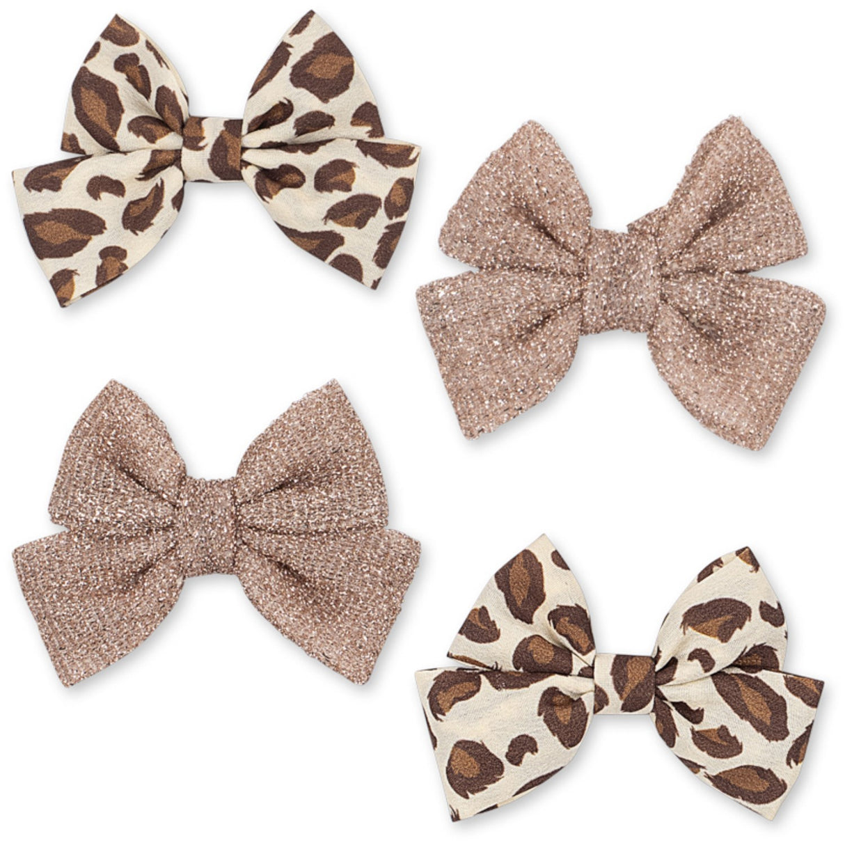 Konges Sløjd Leo/Rose 4 Pack Bow Hair Clip