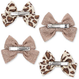 Konges Sløjd Leo/Rose 4 Pack Bow Hair Clip