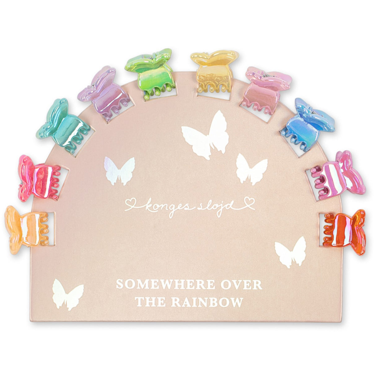 Konges Sløjd Multi 10 Pack Mini Butterfly Hair Claws