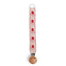 Smallstuff Red Flower Pacifier String