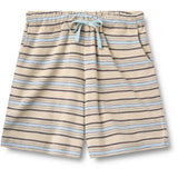 Wheat Multi Blue Stripe Shorts Kalle