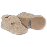 MELTON Oxford Tan Fluffy Slippers