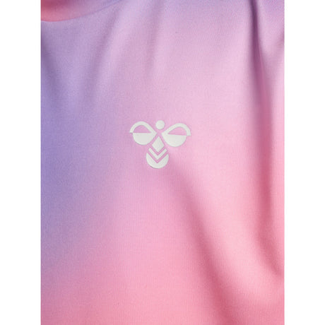 Hummel Shell Pink Jr Gradient Gym T-Shirt S/S