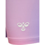 Hummel Shell Pink Jr Gradient Gym Short Tights