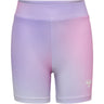Hummel Pastel Lavender Jr Gradient Gym Short Tights