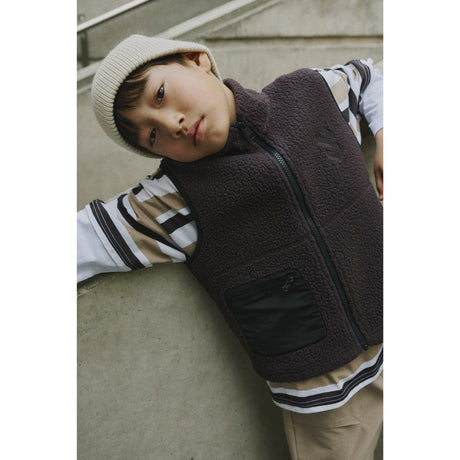 Hummel Chocolate Torte Jr Martini Fleece Zip Vest