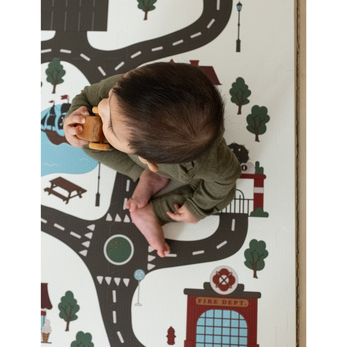 That's Mine Roadtrip Alva Foam Play Mat Square