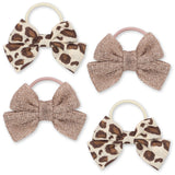Konges Sløjd Leo/Rose 4 Pack Bow Hair Elastic