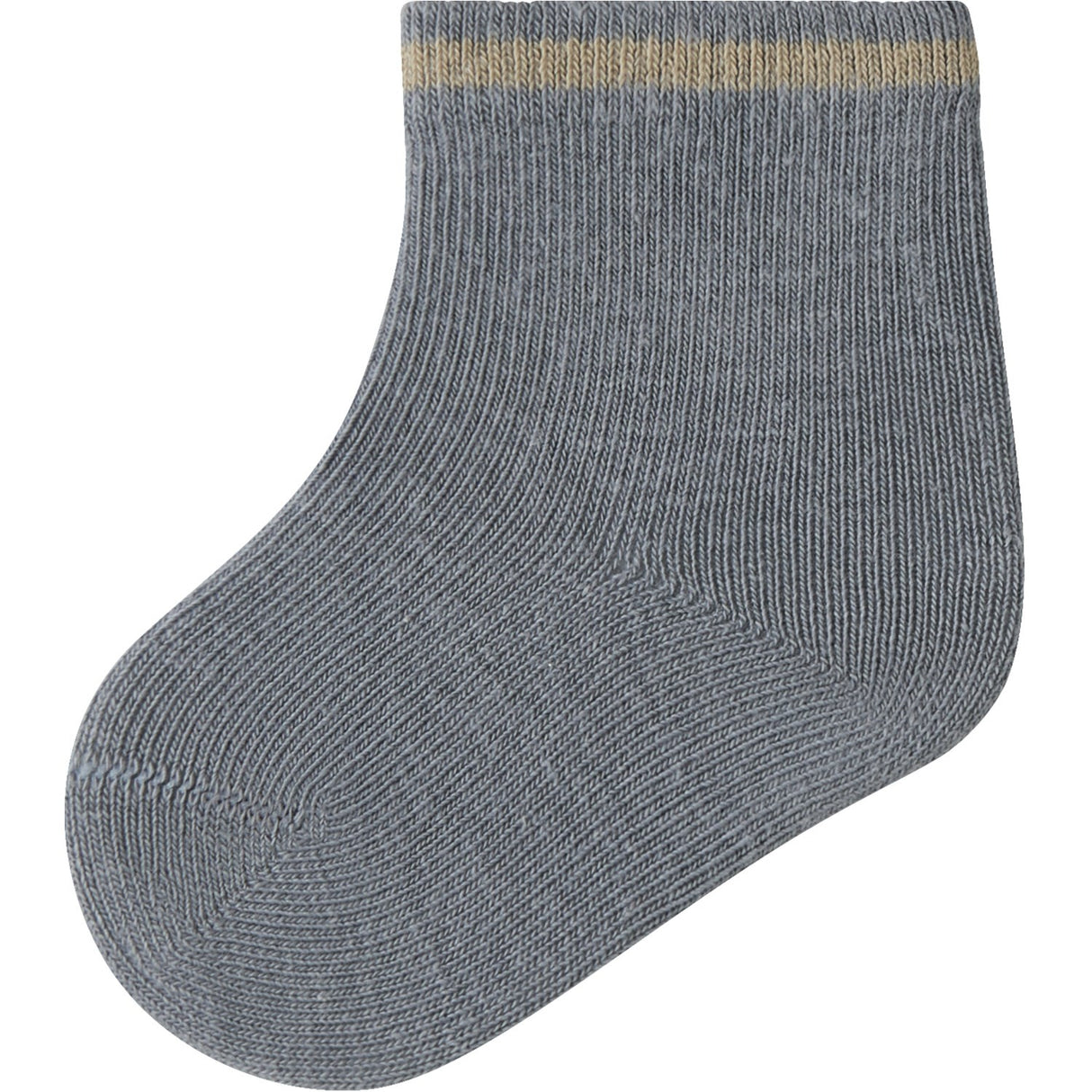 Lil'Atelier Sleet Twill Nbmelove Fir Stripe Socks Lil