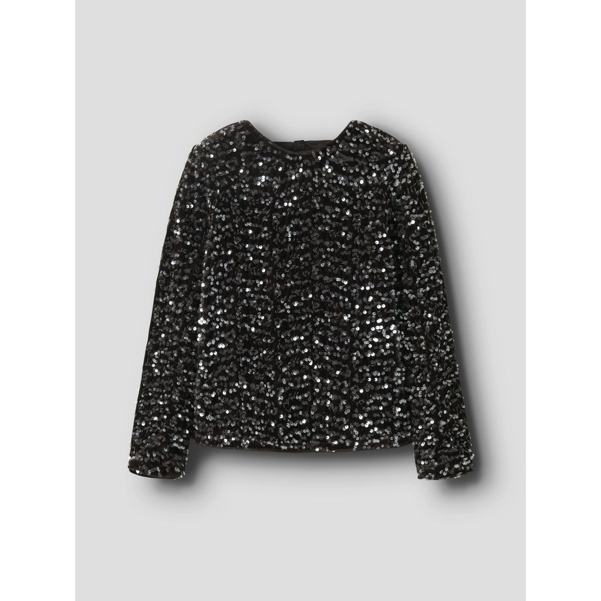 Name It Chocolate Plum Nkfrusitta Ls Bow Blouse