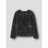 Name It Chocolate Plum Nkfrusitta Ls Bow Blouse