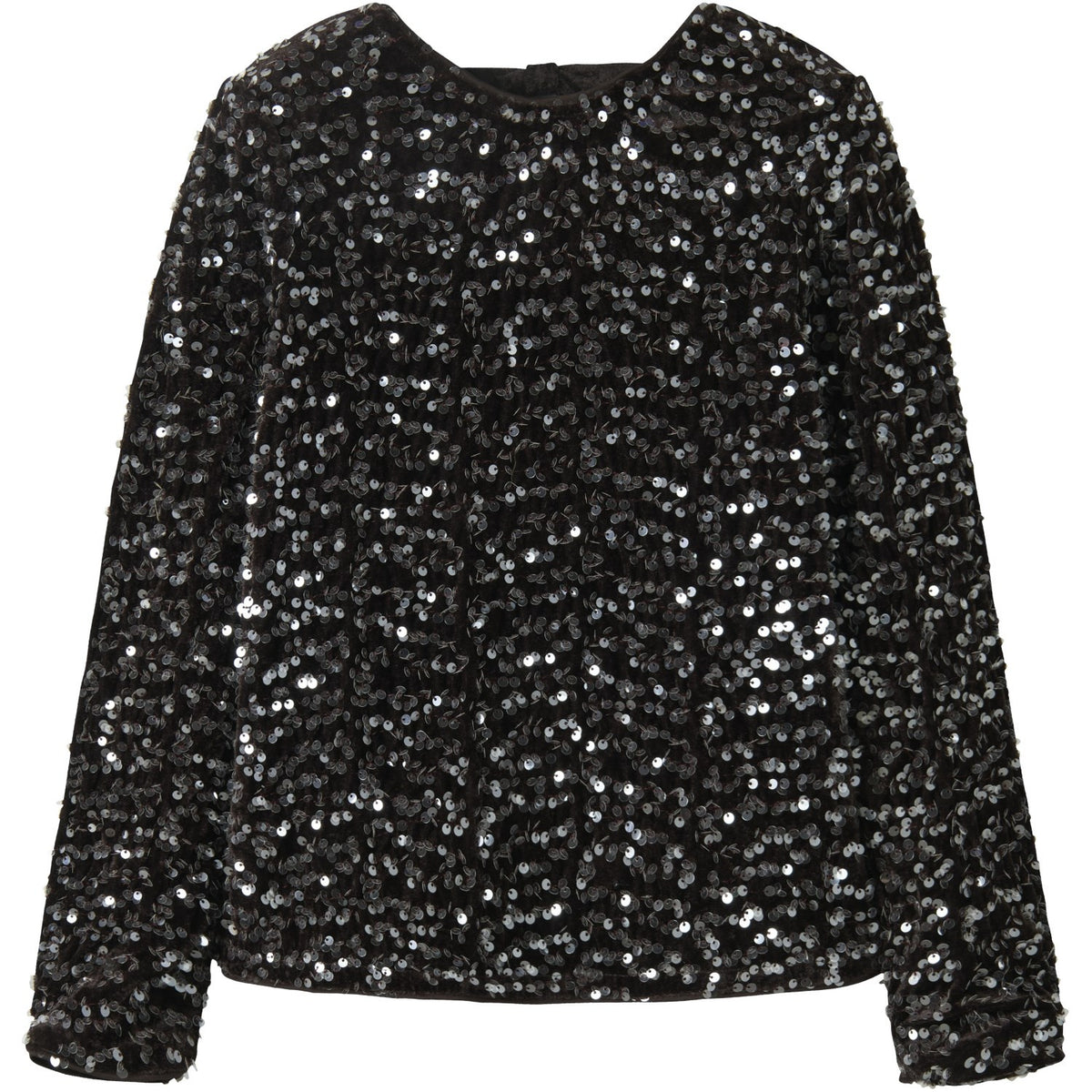 Name It Chocolate Plum Nkfrusitta Ls Bow Blouse