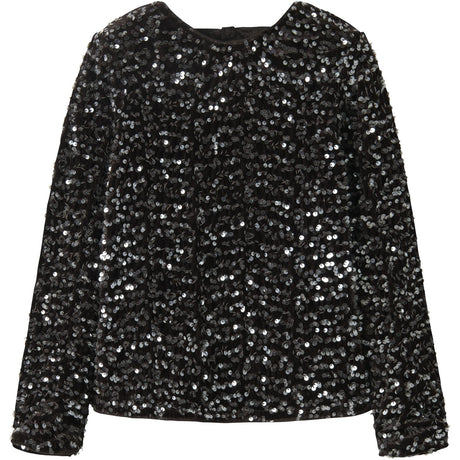 Name It Chocolate Plum Nkfrusitta Ls Bow Blouse