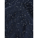 Name It Dark Blue Denim Sequins Nkfrose Wide Sequins Jeans 4415-Za