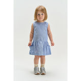 THE NEW Siblings Forever Blue Striped Tnstthea S_L Dress