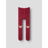 Name It Navy Blazer Red Dahlia Nmfvichristmas 2-Pack Tights