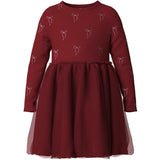 Name It Red Dahlia Nmfri Ls Dress