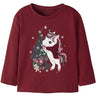 Name It Red Dahlia Nmfrepoler Ls Nreg Top Box