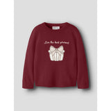 Name It Red Dahlia Nmfrisse Ls Knit