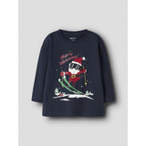 Name It Navy Blazer Nmmrispus Ls Nreg Top