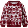 Name It Red Dahlia Nmnrismas Ls Knit Cot