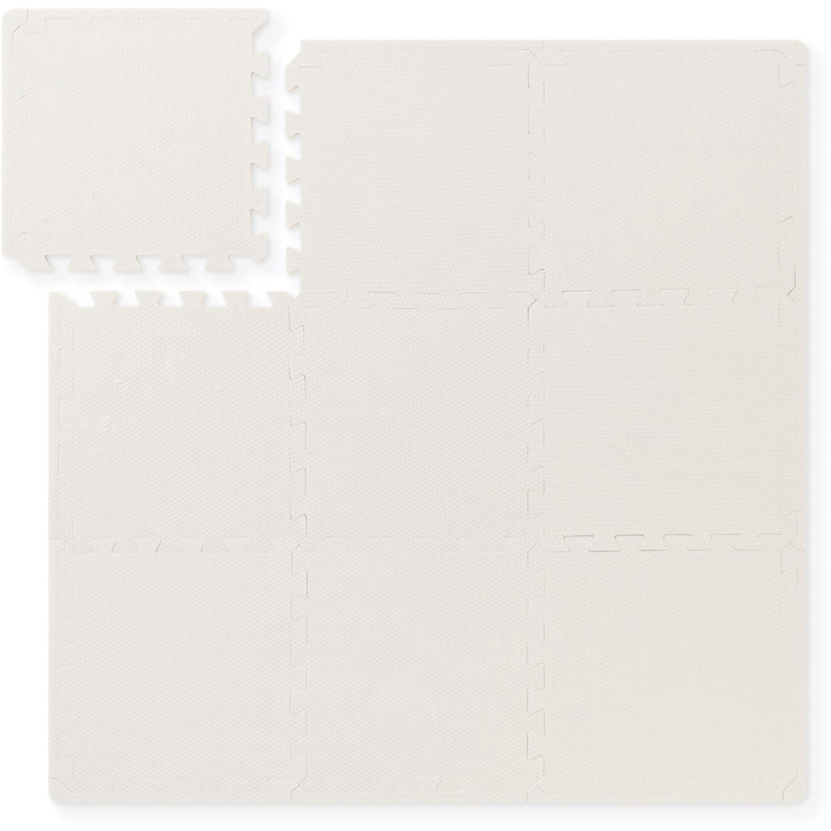 That's Mine Pastel Grey Alva Foam Play Mat Square