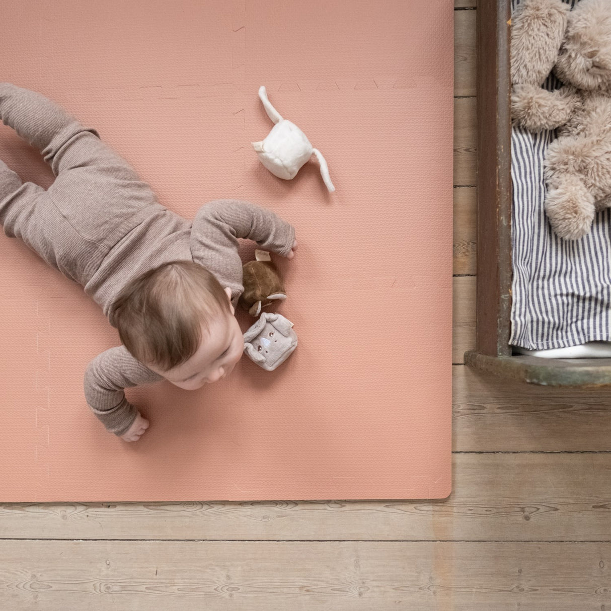 That's Mine Red Earth Alva Foam Play Mat Square