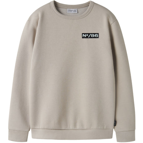 Name It Island Fossil Nkmrair Ls Nreg Sweat Bru Box