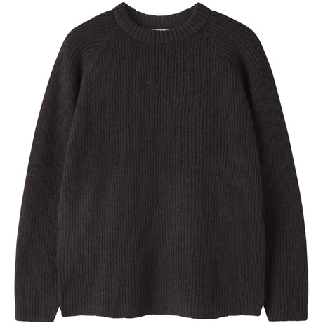 Name It Chocolate Plum Nkmrosla Ls Loose Knit